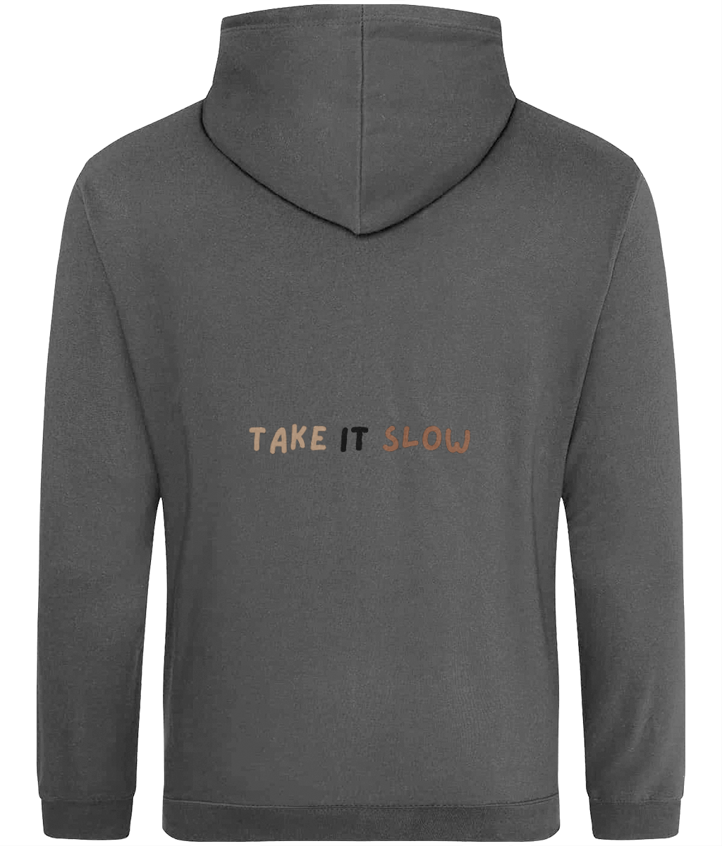 Sleepy Stanley Unisex Hoodie - Double Beige Logo – Take It Slow