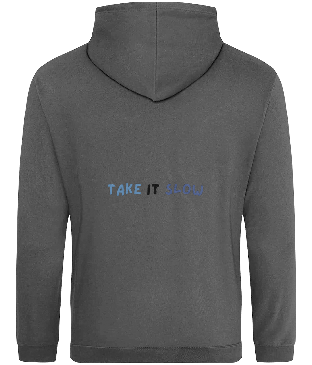 Sleepy Stanley Unisex Hoodie - Double Blue Logo – Take It Slow