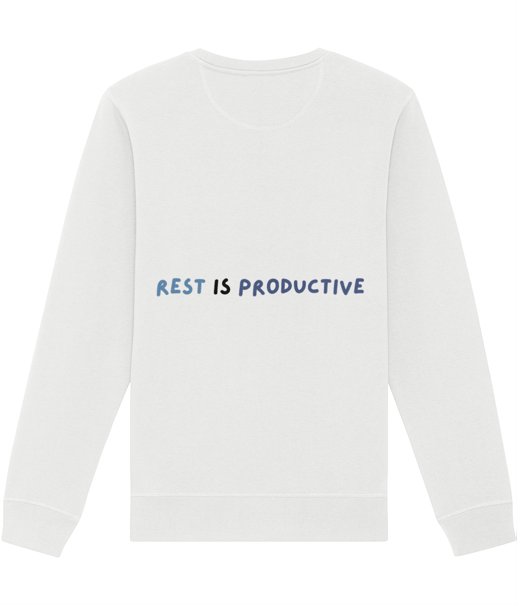 Sleepy Stanley Unisex Sweatshirt - Double Blue Logo – Rest is Productive