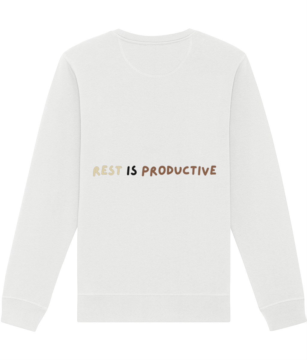 Sleepy Stanley Unisex Sweatshirt - Original Beige Logo – Rest is Productive