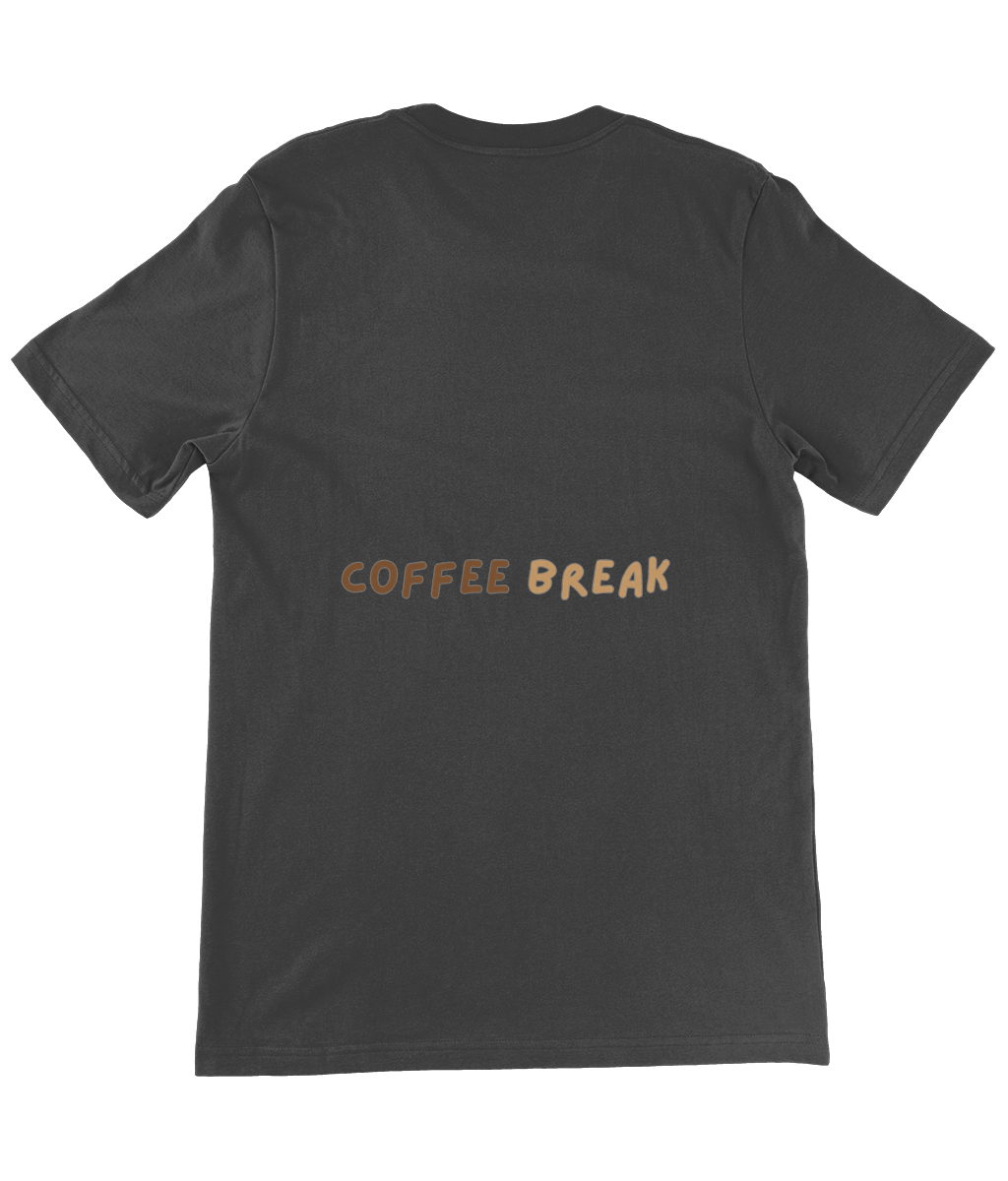 Sleepy Stanley Unisex T-Shirt - With Latte Logo - Coffee Break